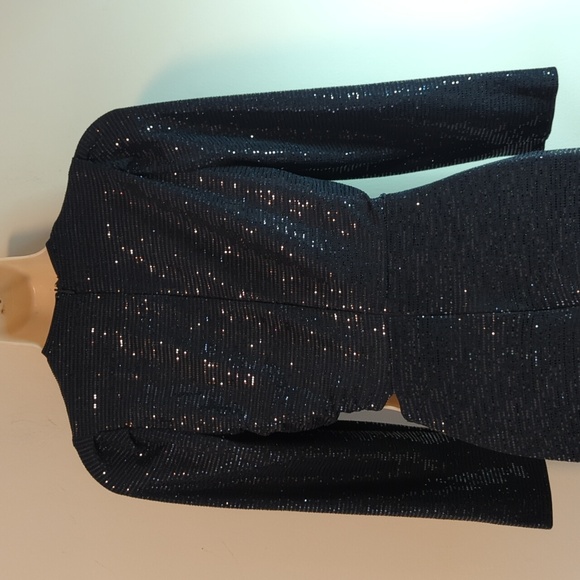 SANDRO Saby Sequin Waist Cutout Minidress 2 - Picture 9 of 16